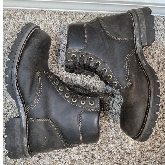 Y2K Men\'s American Eagle Chunky Boots Sz 10 main image 2